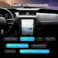 thumbnail image 6 of Aotsr 12.1 Inch Android 13 Car Radio for Ford Mustang 2009-2013 Stereo Upgrade Tesla Style Dash IPS Touch Screen Android Auto GPS Navigation Head Unit Audio Multimedia Player, 6 of 10