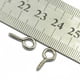 thumbnail image 3 of 50 Piezas 25 Mm Llave Dividida con Cadena + 50 Piezas Tornillos Alfileres Joyería Artesanal, 3 of 6