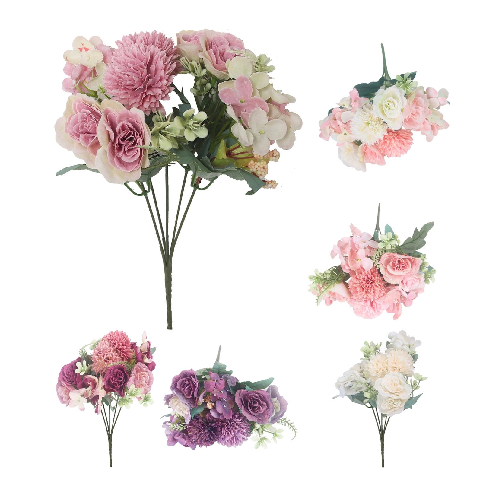 Limei 1Pcs Artificial Flower Table Fake Flower Party Decor Favor for