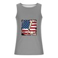 thumbnail image 4 of Camiseta para Hombres Hombres Moda Casual Verano Solto Chaleco Deportivo Cuello Redondo Camiseta, 4 of 6