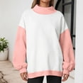 thumbnail image 5 of Women's Neck Sweatshirts,Oversized Turtleneck Long Sleeve Pullover Tops Fall Trendy Soft Sweatshirt Sweatshirts for Women Casual Daily Wear, 5 of 5