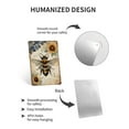 thumbnail image 3 of Retro Bee Aluminum Sign 8x12 Inches - Honeybee Rustic Wall Plaque, Apiary Decor, Cottagecore Farmhouse Accent, Vintage Beekeeper Gift, 3 of 8