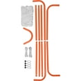 thumbnail image 3 of VEVOR Lacrosse Goal, 6' x 6' Lacrosse Net, Steel Frame Backyard Lacrosse Training Equipment, Portable Lacrosse Goal with Carry Bag, Quick & Easy Setup, Perfect for Youth Adult Training, Orange, 3 of 9