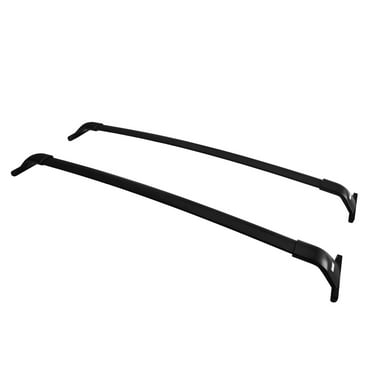 Ikon Motorsports Roof Rack Compatible With 2021-2025 Toyota Sienna All Models Black Top Roof Rack Cross Bar Cargo Luggage Carrier Aluminum 2PCS