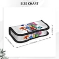 thumbnail image 5 of Lsque inside out 2 Pattern Canvas Pen Case - Pencil Pouch - Makeup Bag - Zipper Pouch -Stationery Case - Storage High Capacity Bag Pouch Holder Box Organizer, 5 of 8
