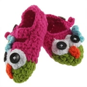 Cute Handmade Newborn Baby Infant Crochet Knit Owl Shoes Booties Photograph Gift Exquisitely Designed Durable Gorgeous