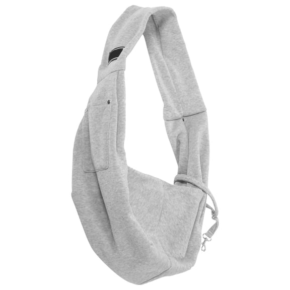 GAXIRE Multi Functional Grey Pet Carrier Sling Bag Made from Durable Polyester for Travel
