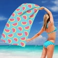 thumbnail image 6 of Microfiber Beach Towel Colorful Bath Towel Sandproof Beach Blanket Multi-Purpose Super Lightweight Towel For Travel Swimming Pool 28x60 Inch, 6 of 6