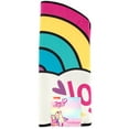 thumbnail image 3 of Jojo Siwa Rainbow Kids Skid-Resistant Foam Bath Rug, 20 x 30, Microfiber, Pink, Nickelodeon, 3 of 5