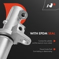 thumbnail image 3 of A-Premium Brake Master Cylinder Compatible with Audi Vehicles - For A6 & A6 Quattro 2007-2011, RS4 2007-2008, S4 2007-2008, S6 2007-2011 - Replaces 113391, 4B3611021, 3 of 8