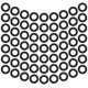 thumbnail image 1 of NUOLUX 100Ud Arandelas Pesadas M8 En Acero Negro Para Uso En Automóviles Y Hardware Industrial, 1 of 8