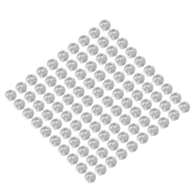 Perles de Tressage pour Cheveux, Perles de Bijoux pour Cheveux en Plastique Élégantes pour Jeu de Rôle Transparentes
