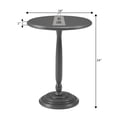 thumbnail image 5 of Convenience Concepts Classic Accents Amelia Spindle Table, Espresso, 5 of 6