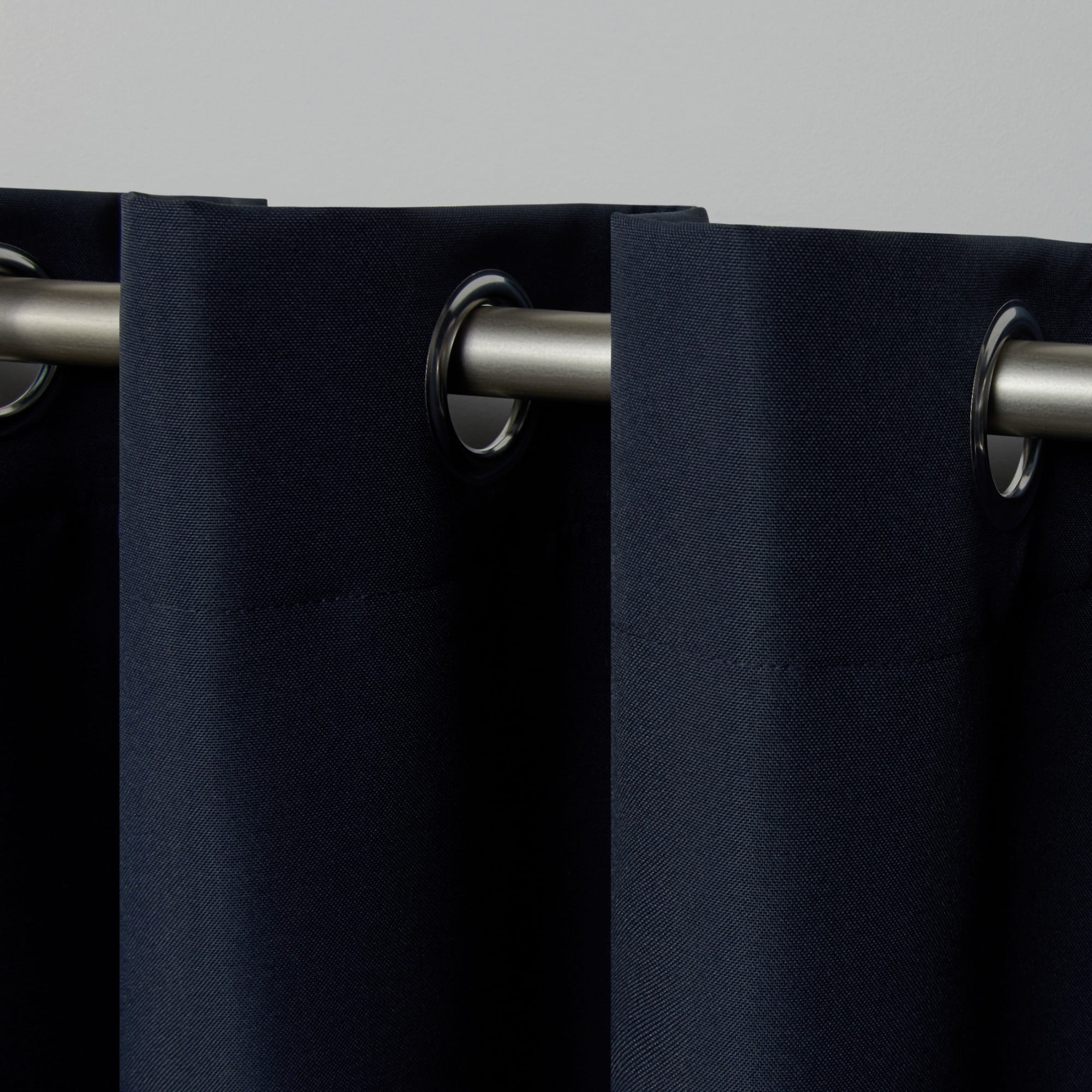 Exclusive Home Curtains 2 Pack Indoor Outdoor Solid Cabana Grommet