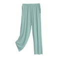 thumbnail image 2 of Kureaily Long Pyjamas Bottoms Men Casual Trousers Drawstring Pants Nightwear Underwear Two-Pieces Loungewear, 2 of 7