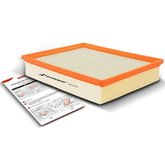 Engine Air Filter 1 - Compatible with 2015 - 2020 Chevy Suburban 2016 2017 2018 2019