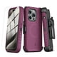 thumbnail image 1 of Funda MYBAT Maverick MagSafe Clip para iPhone 15 PRO MAX Ciruelo con Mica, 1 of 9