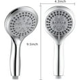 thumbnail image 6 of Luxury Shower Head, Chrome Finish With Magnetic Docking, PowerPulse Massage For Unmatched Relaxation, Detachable Head, Flexible Metal Hose, Water-Saving Performance. P004, 6 of 7