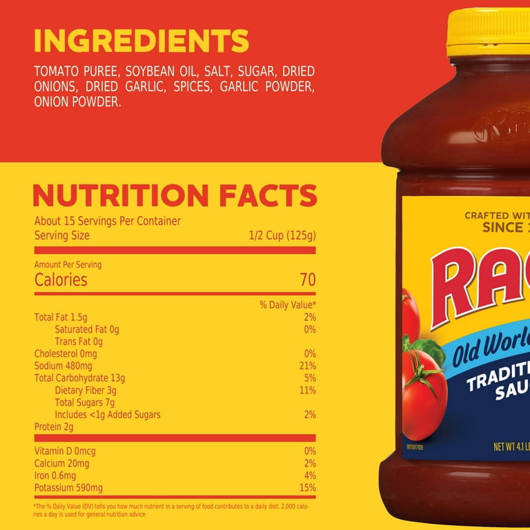 Ragu Old World Style Traditional Pasta Sauce with Spaghetti Ragu Old World Style Traditional Pasta Sauce with Spaghetti