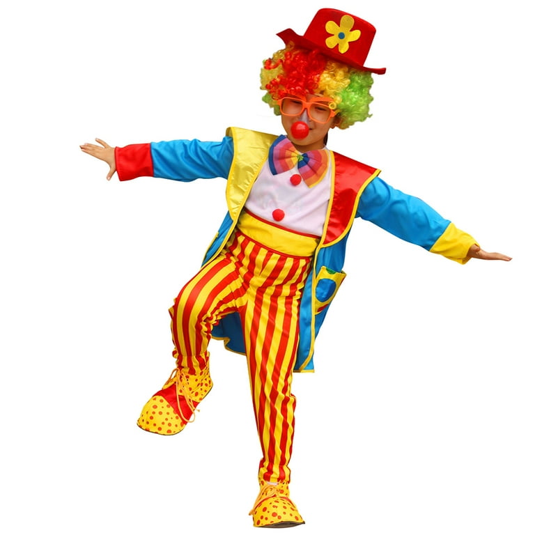 Carnival Children Clown Circus Cosplay Costumes Kids Boys Girls Baby  Birthday Party Christmas Dress Up