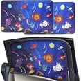 thumbnail image 1 of XUANYI 2 Pieces Car Sun Visor Baby With Uv Protection, Magnetic Starry Sky Lion Animal Universal Car Sun Visor Car Curtain Side Window Sun Visors For Children Car Window Sun Protection Heat Protection, 1 of 5