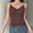 Coffee, variant on Womens Cotton Camisoles Lace V Neck Tank Top Summer Spaghetti Strap Slim Fitted Sexy Cami Tops Casual Soft Lightweight Going Out Cute Shirts Beach Travel Clothes, Hot Pink L