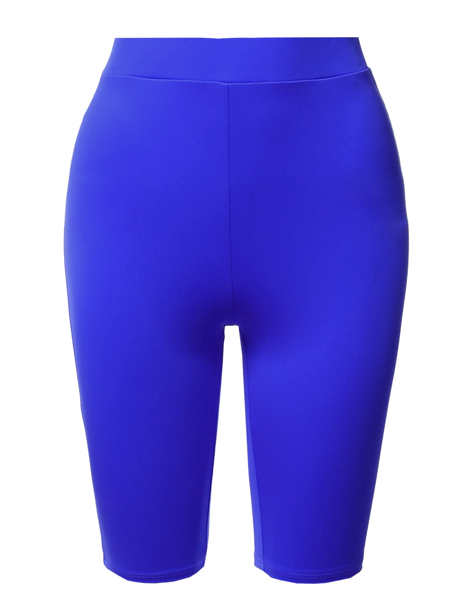 royal blue biker shorts