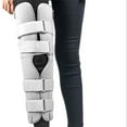 thumbnail image 2 of Knee Brace  Knee Support Breathable Knee Brace Adjustable Knee Support Protector Stabilizer M With Shoulder Strap, 2 of 8