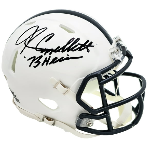 John Cappelletti Autographed Penn State Nittany Lions White Speed Mini Helmet "73 Heisman" JSA 221331