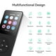 thumbnail image 4 of Reproductor MP3 AGPTEK A02 Bluetooth 5.3 32GB con altavoz negro, 4 of 9