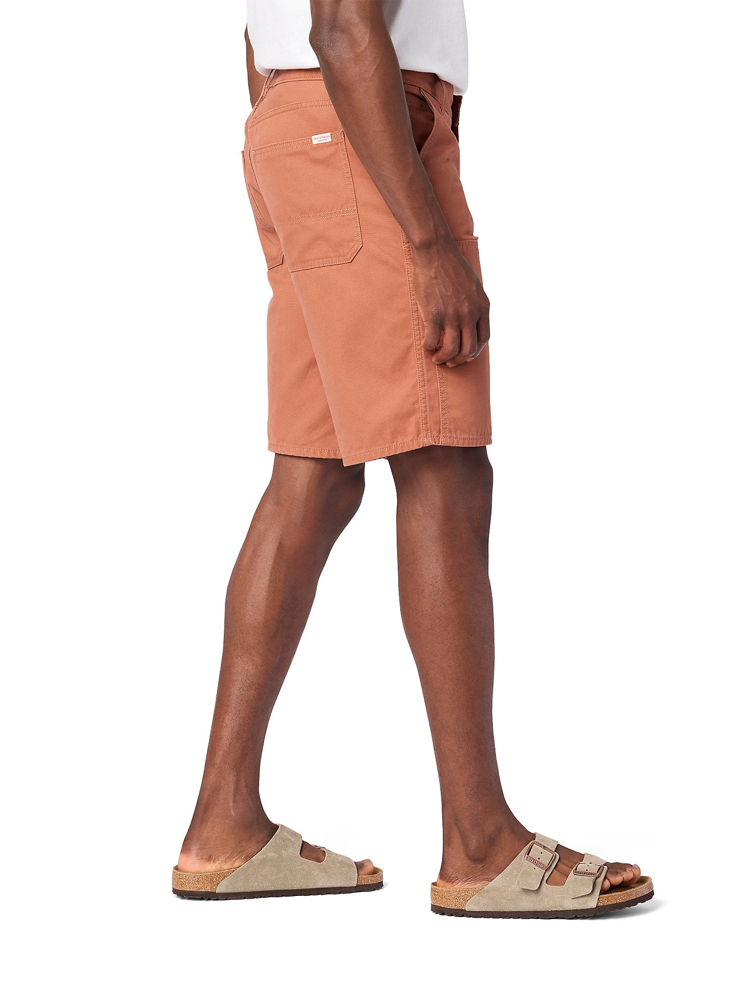 Levi Strauss Signature Men's and Big and Tall Double Knee Utility Shorts