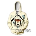 thumbnail image 1 of Sudadera con capucha y cremallera con estampado 3D para mujer y hombre, estilo Harajuku, Z02, 1 of 6