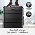 thumbnail image 6 of Hardside Luggage 11 Pcs Set, Hardshell Suitcases with Spinner Wheels & Lock, 14" Travel Case, 20" Carry-On Luggage, 24" Checked Luggage, 28" Checked Luggage, Black, 6 of 12