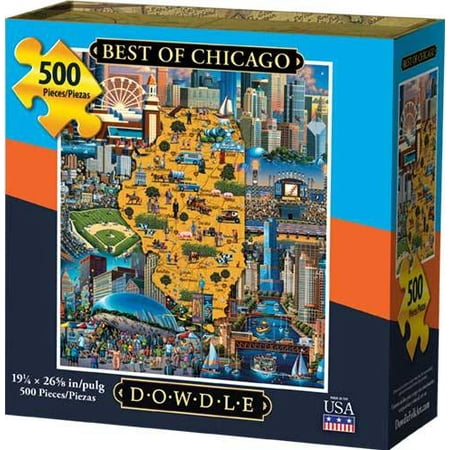 Dowdle Jigsaw Puzzle - Best of Chicago - 500 Piece ...