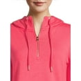 thumbnail image 4 of Avia Women's Mink Back Quarter Zip Hoodie With Thumbholes, 4 of 5