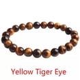 thumbnail image 3 of K-KED Women's Men's Multicolor Tiger Eye Bracelet Natural Stone Beads Delicate Jewelry Bracelet-Multicolor-10mm, 3 of 7