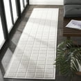 thumbnail image 2 of SAFAVIEH Stella Rosamund Geometric Indoor/Outdoor Runner Rug, Ivory, 2' x 8', 2 of 7