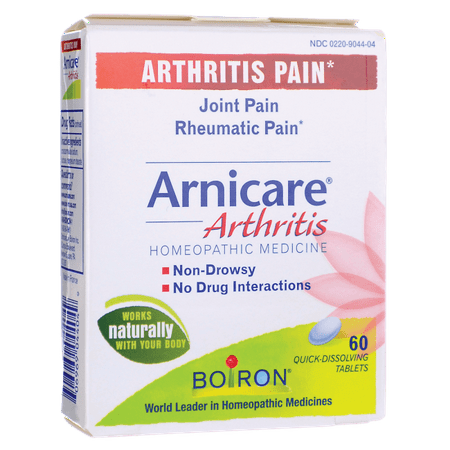 Boiron Arnicare Arthritis 60 Tabs (Best Remedy For Back Muscle Pain)