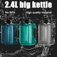 thumbnail image 4 of Yokua Sports Drinking Kettle 2.4L Plastic Water Bottle Outdoor Fitness Training Jug, 4 of 14