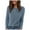 Dark Blue, variant on felwors Womens Long Sleeve Henley Shirts Button Down Tunic Tops Fall Lightweight Sweaters Business Casual Blouses 2025 Green, M