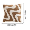thumbnail image 3 of Snowflake Velvet Pillowcase Office Sofa Plush Pillowcase Geometric Cushion Cover Home Bedside Pillowcase, 3 of 6