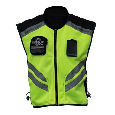 Sports Motorcycle Reflective Vest High Visibility Fluorescent Riding Safety Vest Racing Sleeveless Jacket Moto Gear