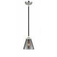 thumbnail image 1 of Innovations 284-1S-BPN-G63-LED Small Cone 1 Light Mini Pendant part of the Nouveau Collection, Black Polished Nickel, 1 of 1