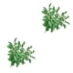 thumbnail image 3 of Monstrate Paquete de 10 ramas de hojas artificiales, ramas de plantas de simulación, ceremonia de boda, vacaciones, oficina, decoración de Verde 2Conjunto, 3 of 6