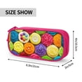 thumbnail image 3 of Xecao Brightly Colored Cupcakes print Fanny Pack Belt Bag for Women and Men, Fashionable Waterproof Waist Pack with Adjustable Strap for Traveling, Hiking, Jogging, Cycling, 3 of 5