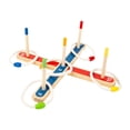 thumbnail image 1 of Juego de lanzamiento de aros para niños, juego interactivo familiar con casquillo de madera para lanzar, juego de interior y exterior, juego de, 1 of 9
