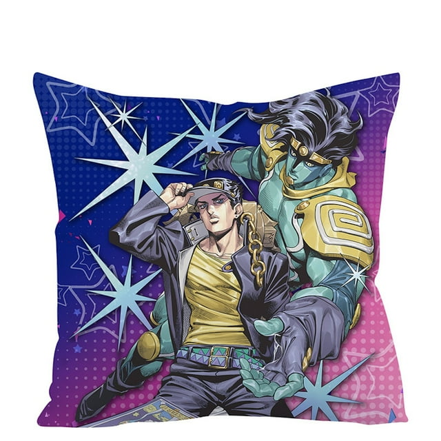 Funda de cojín decorativa Jojos Bizarres Adventures