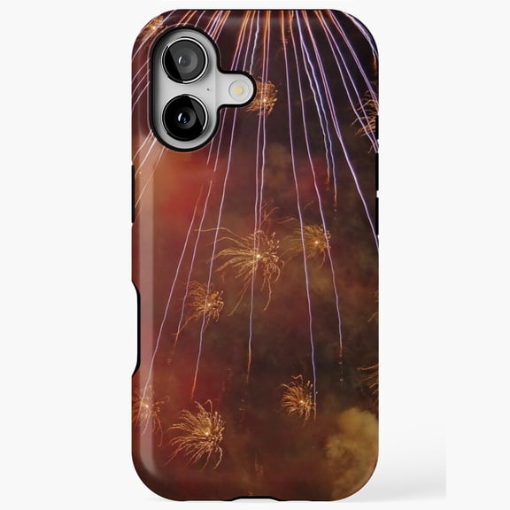 Alien Space Invasion Celebration Art iPhone Case 17 11 12 13 14 15 16 Pro Max