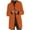 20 Orange, variant on Qeaghou Clearance Clothes Womens Wool Blend Coats Winter Lapel Collar Single Breasted Trench Coats Mid Length Warm Windproof Peacoats Outwear