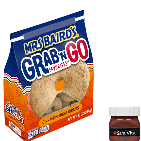 Mrs Baird s Grab n Go Favorites Cinnamon Sugar Donuts 10 oz Donuts Bag Mrs Baird s Grab n Go Favorites Cinnamon Sugar Donuts 10 oz Donuts Bag